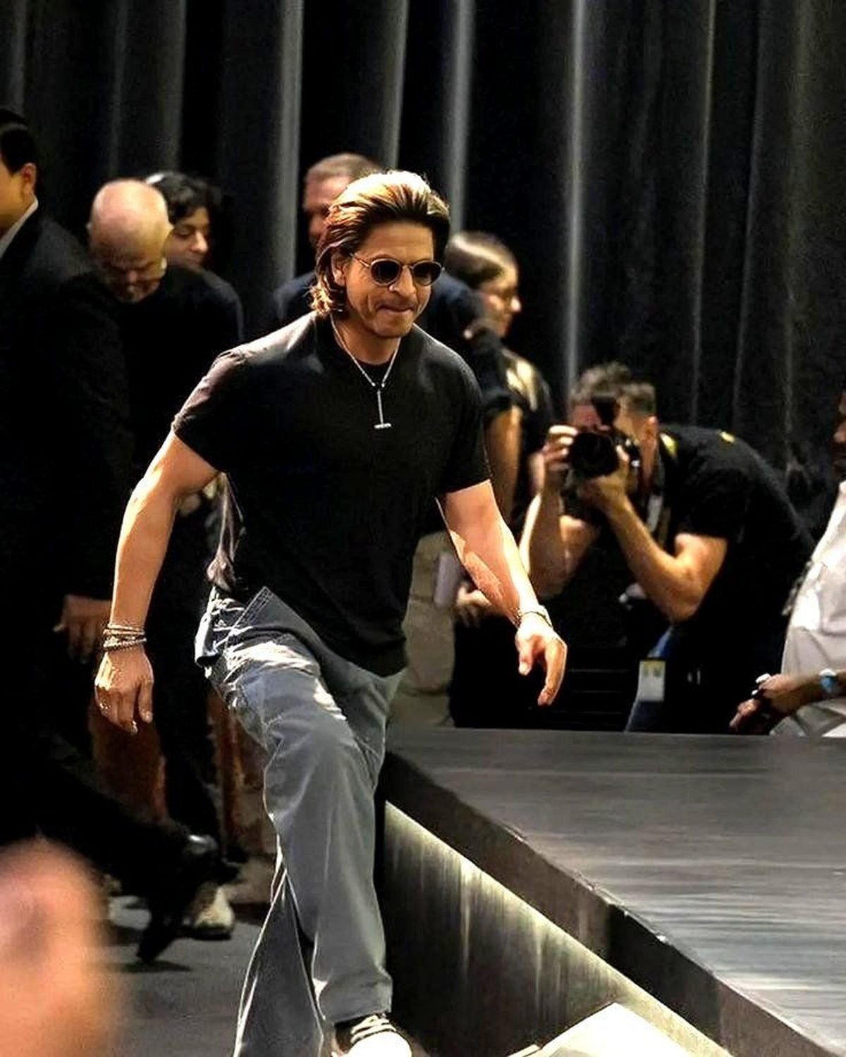 Bollywood star making a celebrity appearance at a corporate brand event Bollywood star making a celebrity appearance at a corporate brand event