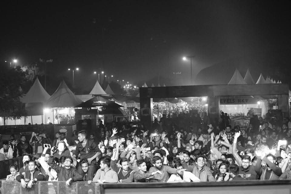 Concert crowd barrier management by TKC Talent Concert crowd barrier management by TKC Talent