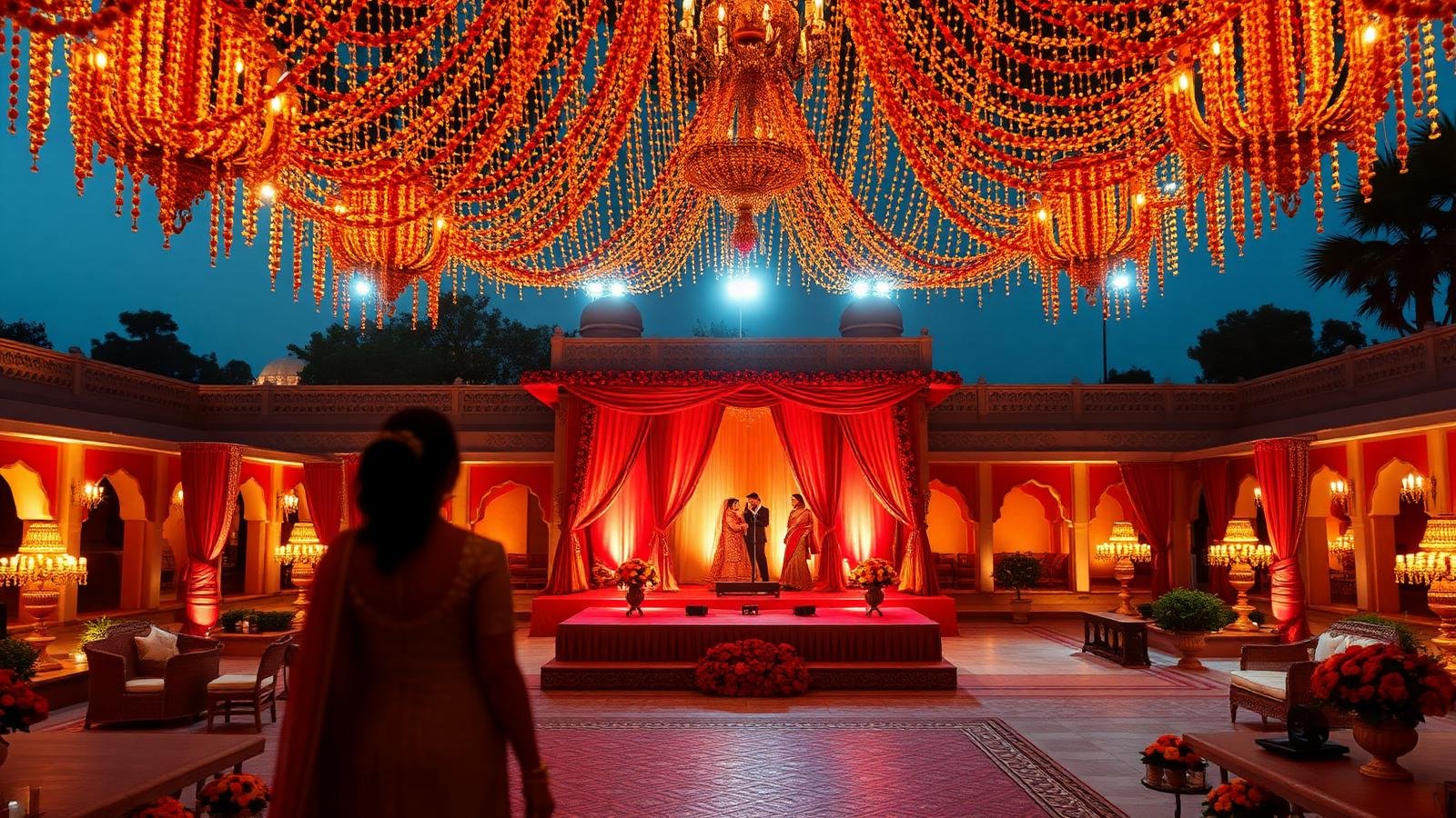 Celebrity booking in Jaipur — TKC Talent event stage with premium production