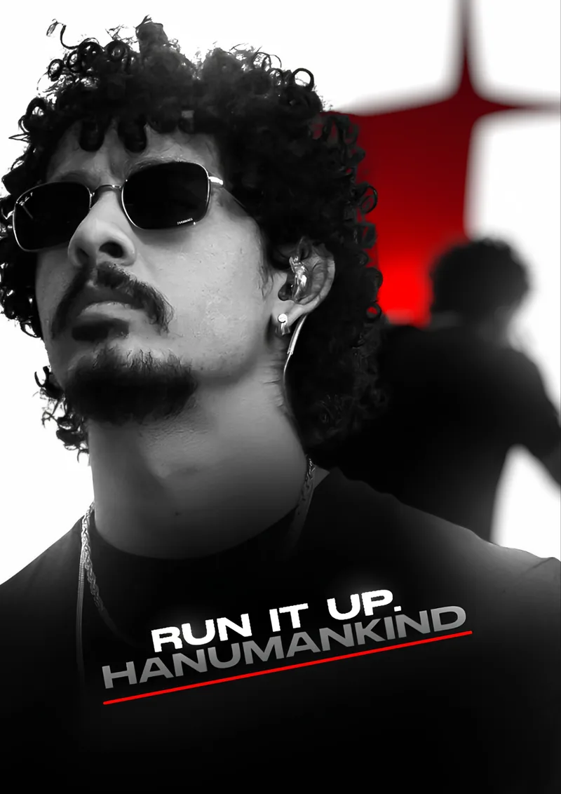 Hanumankind 'Run It Up' festival portrait, Bangalore — book Hanumankind via TKC Talent